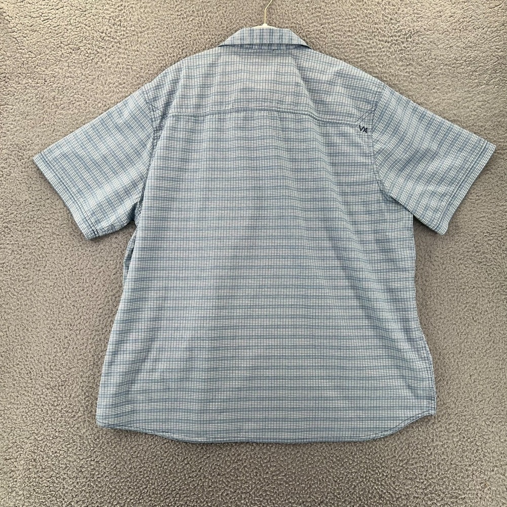 5.11 Tactical Shirt Mens XL Blue White Plaid Button Up Short Sleeve - Picture 3 of 16